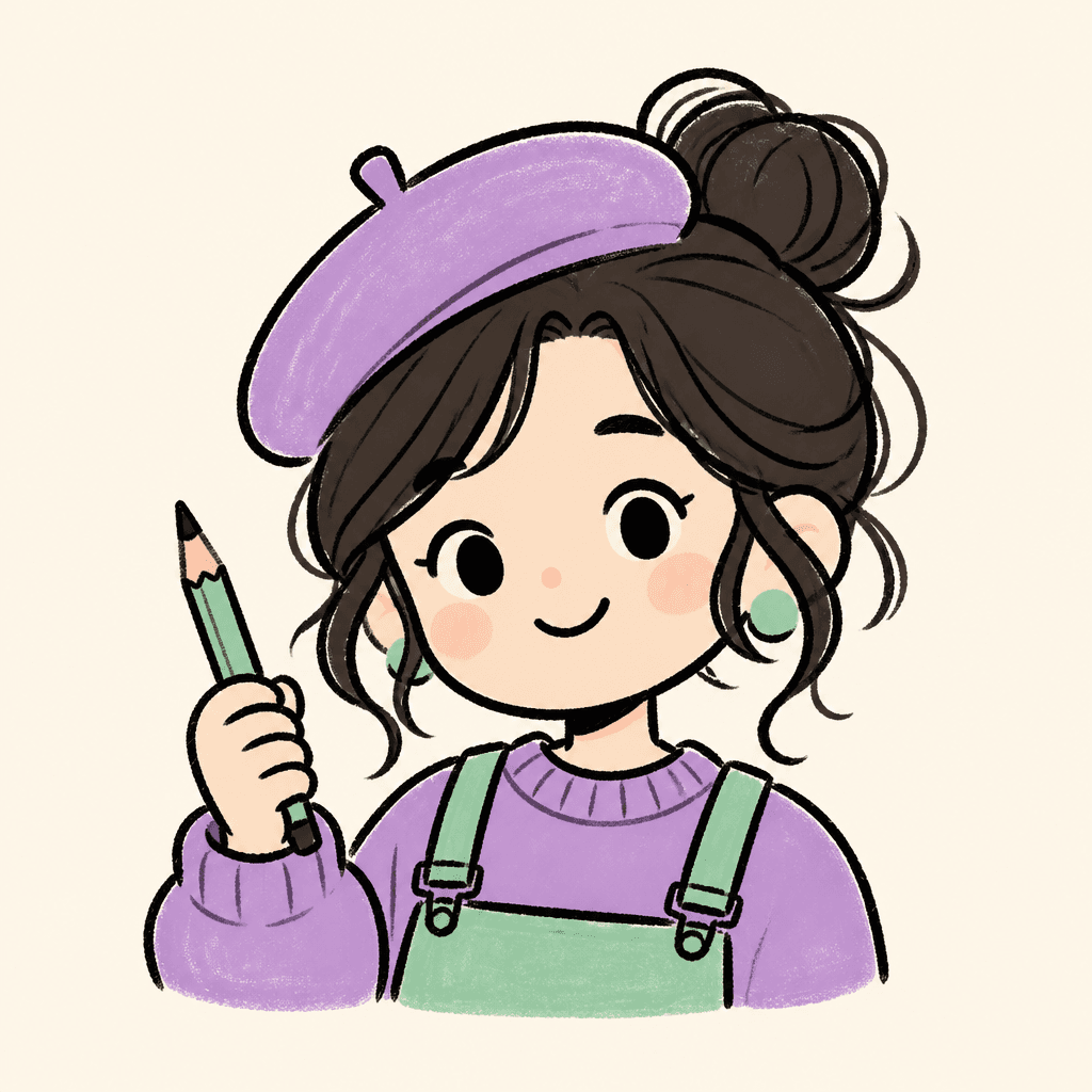 Designer doodle character