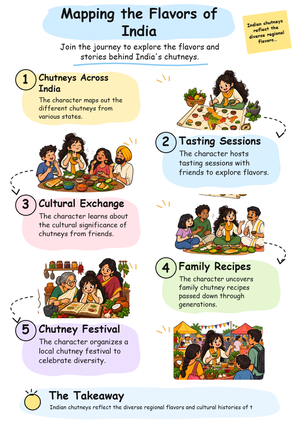 Doodlyo five-step Visual Story example 2